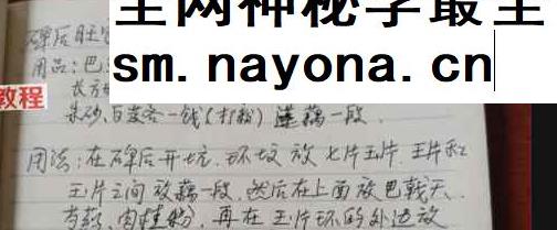 戊己土老师碑后旺官法 视频+课件