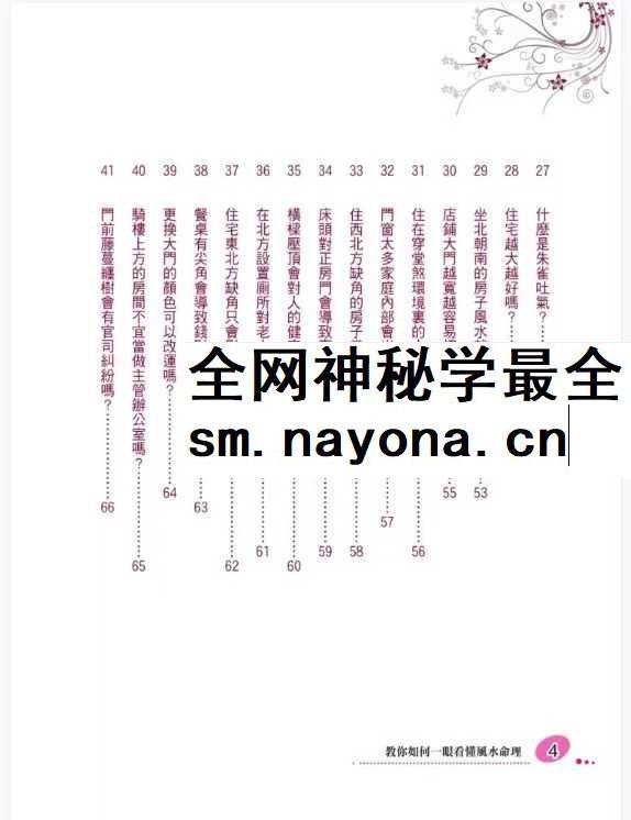 实用风水 教你如何一眼看懂风水命理
