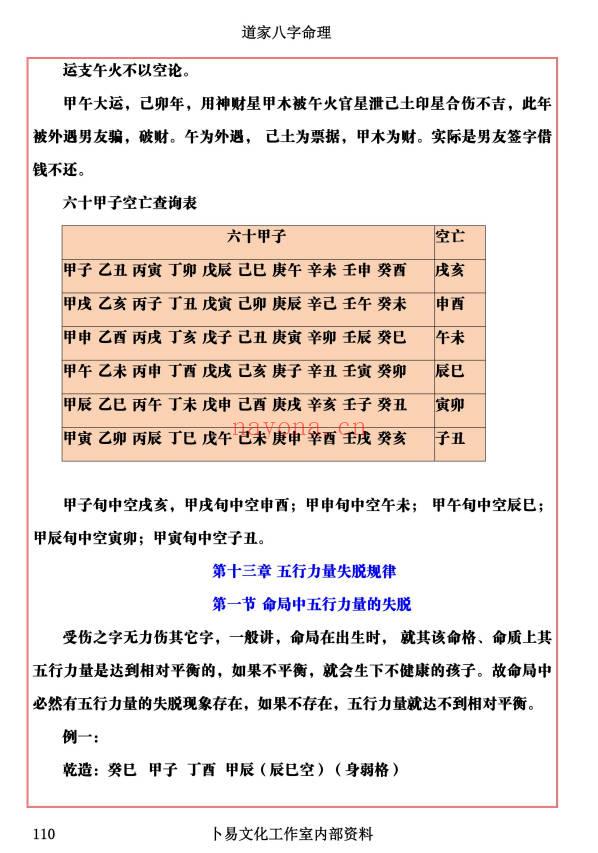 易海游龙《道家八字命理》300页.PDF电子版