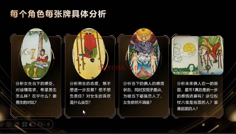 《羽齐塔罗全阶段课程》视频教学127集