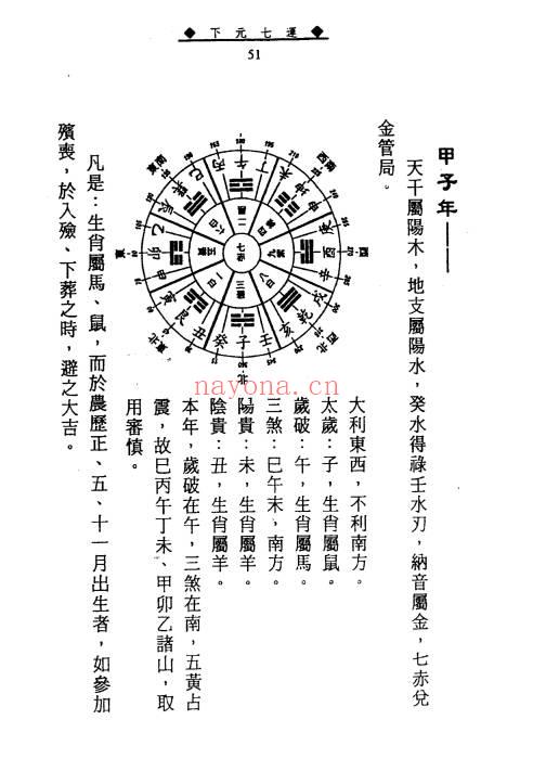 徐宇辳《三元180年‮年流‬吉凶图注》三‮一元‬百八十年流年‮凶吉‬图注448页.PDF电子版