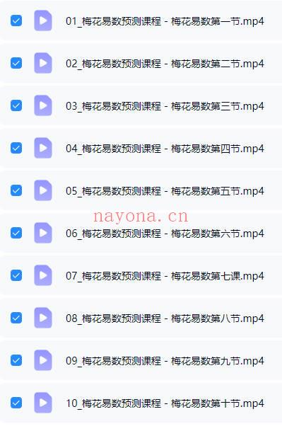 相宏《梅花易数预测》视频课10集