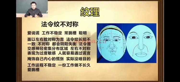 王泽京25年10月《面相课》视频4集