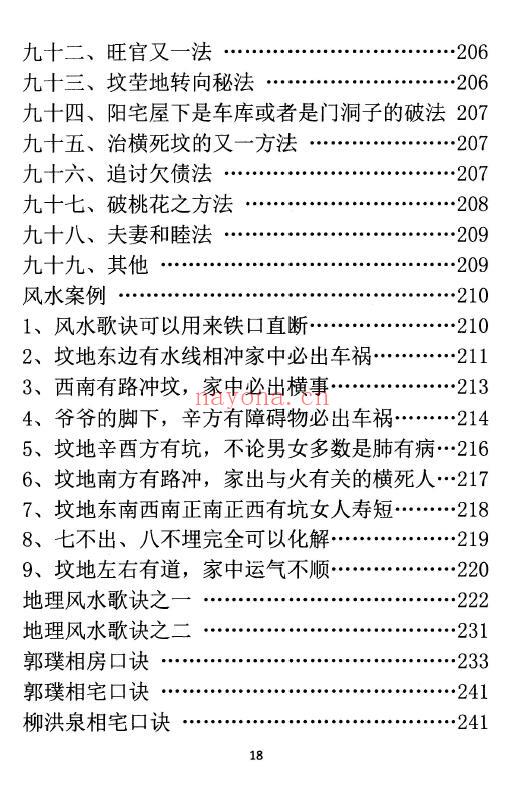 孙庆福《挥手定乾坤》288页 堪舆阳宅 第4张-古籍汇典 孙庆福《挥手定乾坤》288页 堪舆阳宅 第4张