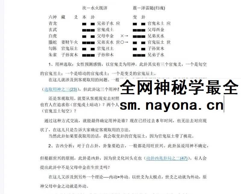老陈说易卦例求真.