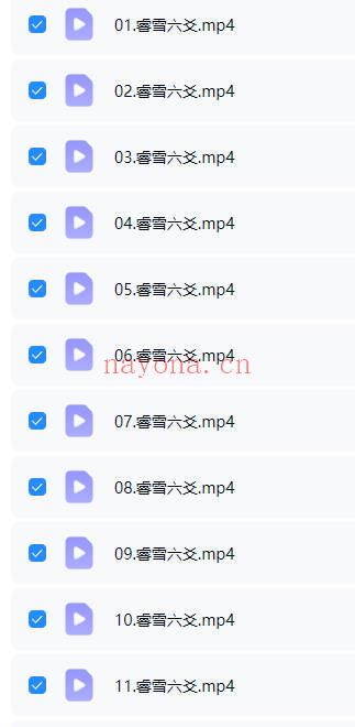 庄卜睿雪 第三期《理气六爻》视频22集