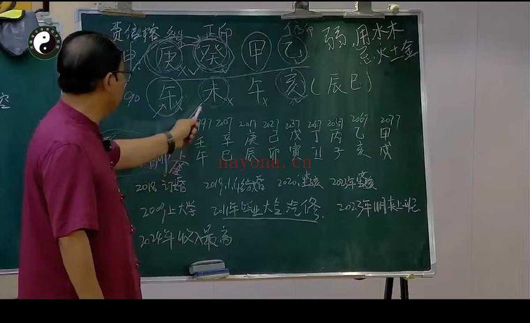 李明光《四柱八字高级班第一期》教学视频6集