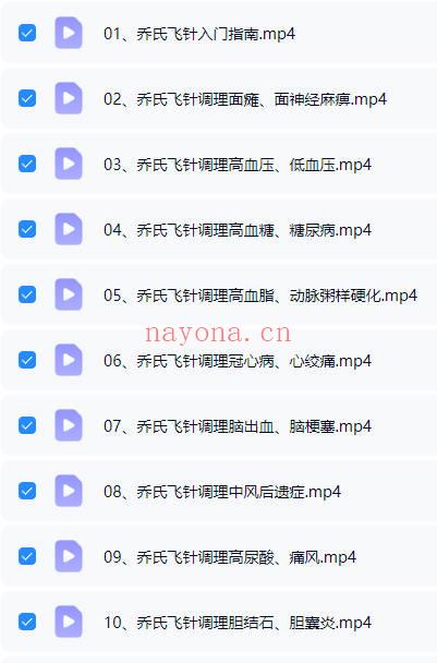 乔元贞《乔氏飞针术》理论+实操 视频课19讲