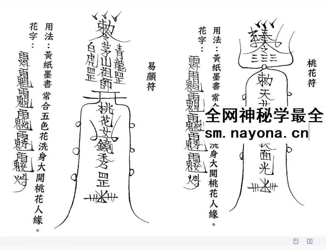 道教符法《台湾茅山下茅师传》现代-165双页 个别页面模糊