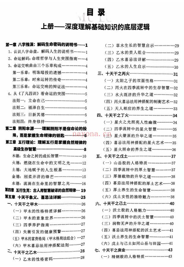 赵锦源《八字命理 弟子密训秘籍》166页.PDF电子版