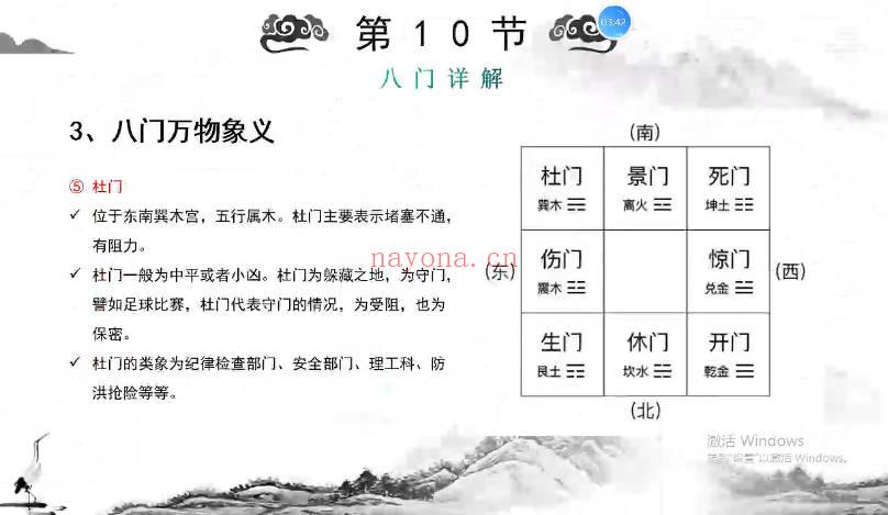 李霆老师《淳风国学弟子奇门基础课》视频19集