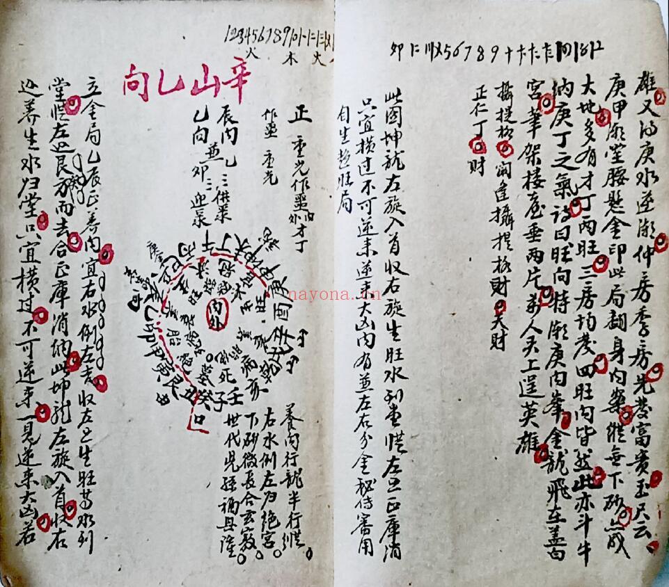 《正宗兴国三僚杨公地理秘诀》杨救贫堪舆秘法、杨救贫风水秘诀、风水地理妙诀 147页双页版 国学古籍 第4张