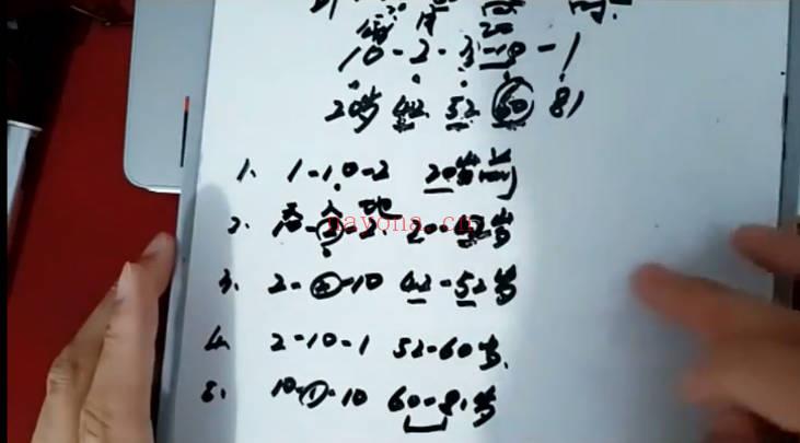 数字易经《五角定律线上辅导课》视频课30集