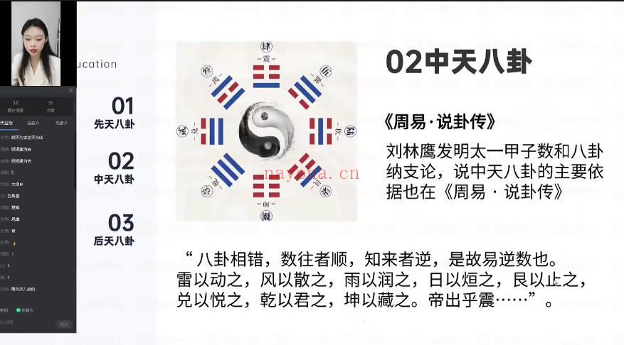 诗小懿《周易八卦基础入门》24集视频课