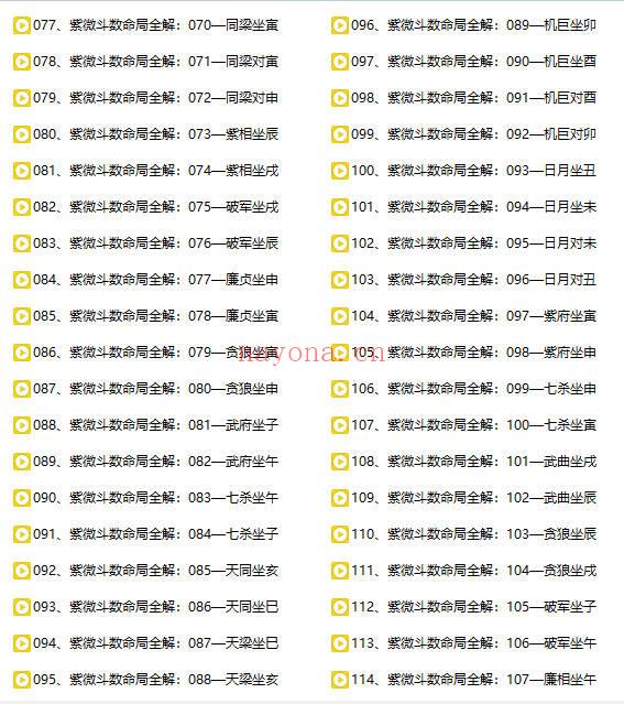 彭心融《紫微斗数命局视频全解》视频课151集