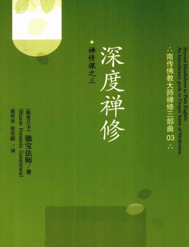 深度禅修–德宝法师插图 深度禅修–德宝法师插图