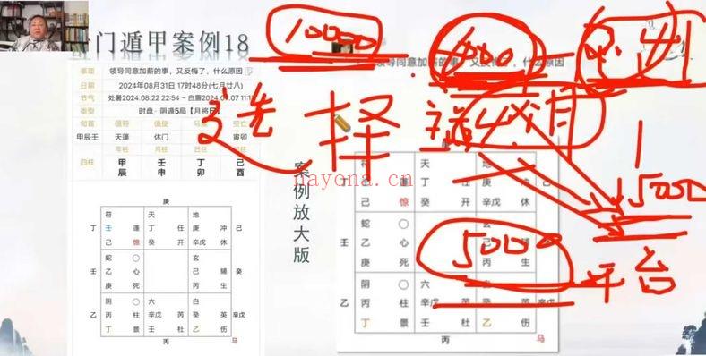 何泳慧《奇门遁甲全阶》教学视频47集