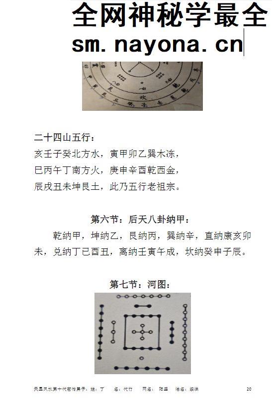 天星风水第十代密传弟子‼《天星龙穴,受教版+天星风水砂法》‼2本内部教学教材