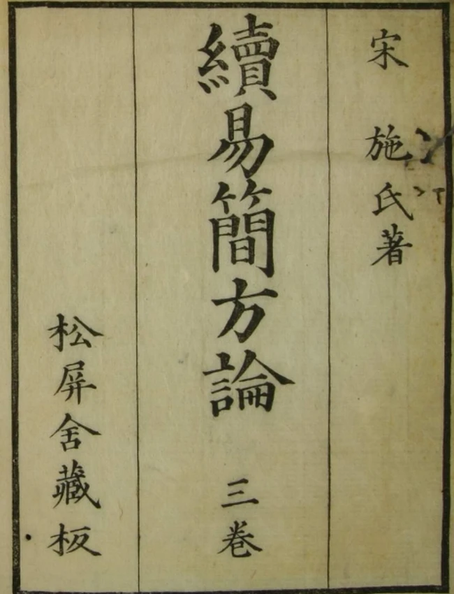 续易简方论（1-4卷）插图