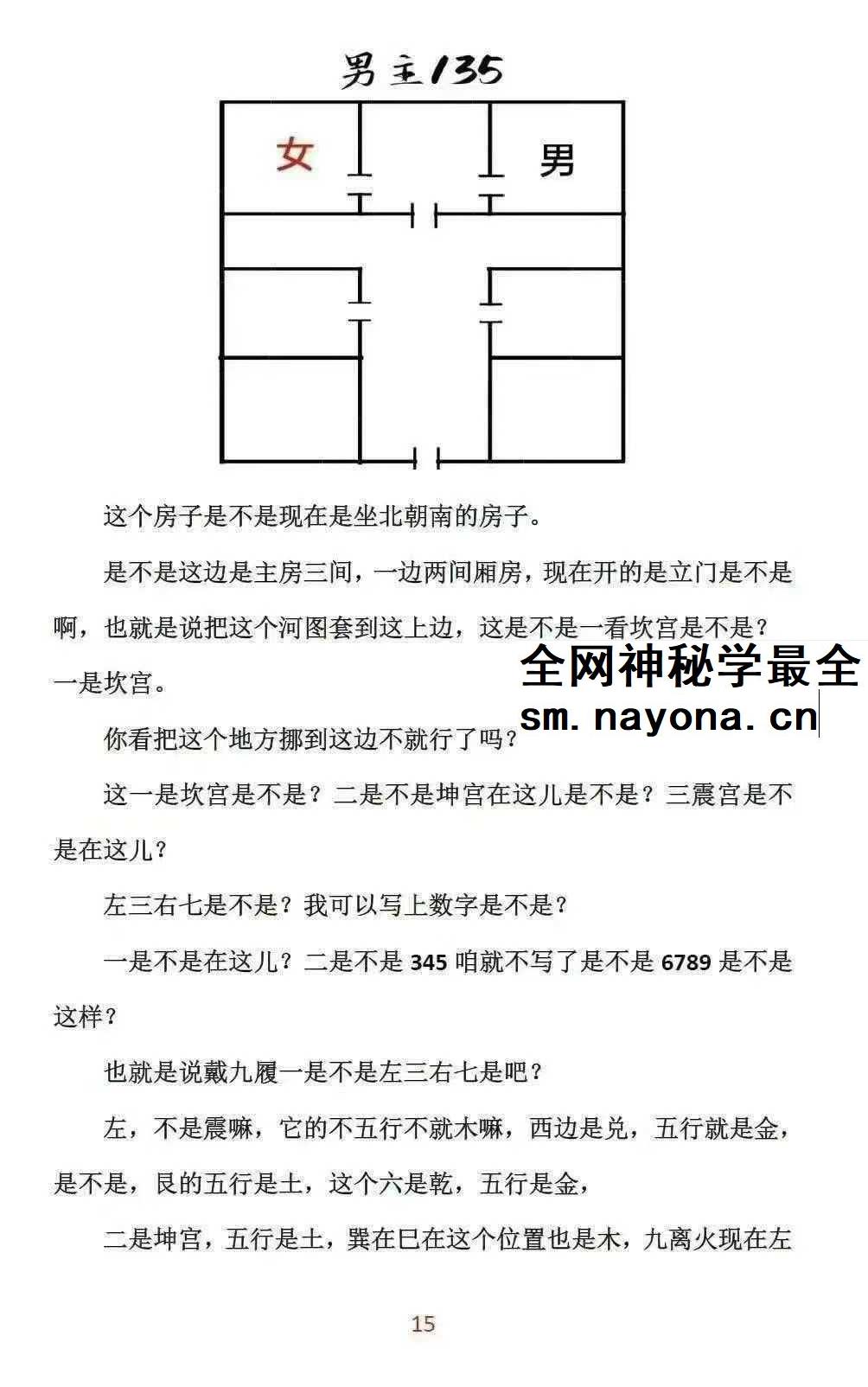 无风道《像法一宅断》核心断宅的方法与步骤 171页
