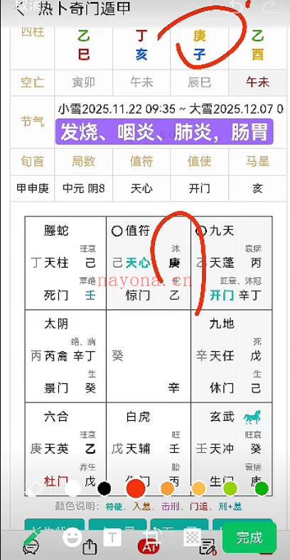 焓焓老师《奇门遁甲预测疾病课程》视频30集