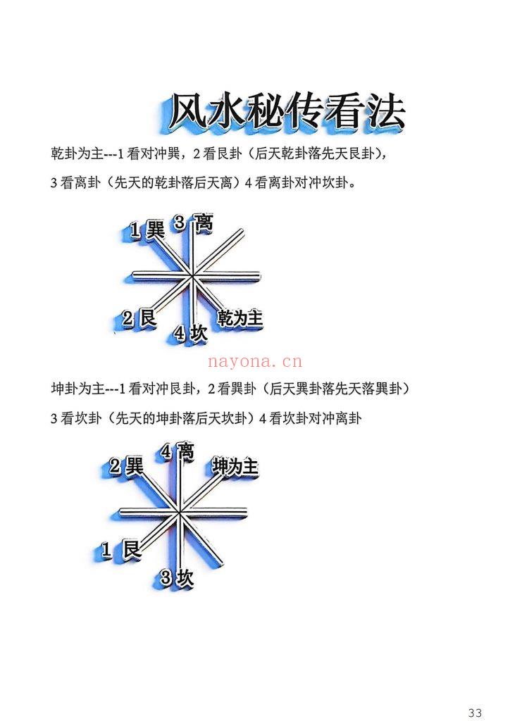 《胡小三阳宅讲义》+《胡小三阴宅讲义》两部10