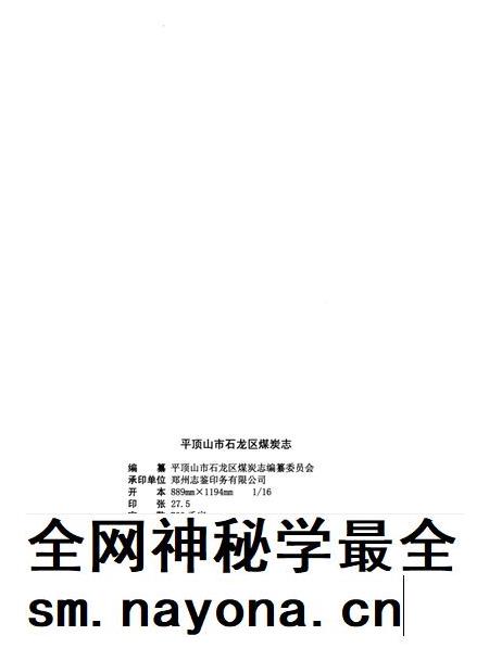 平顶山市石龙区煤炭志.pdf电子版_河南省志插图3