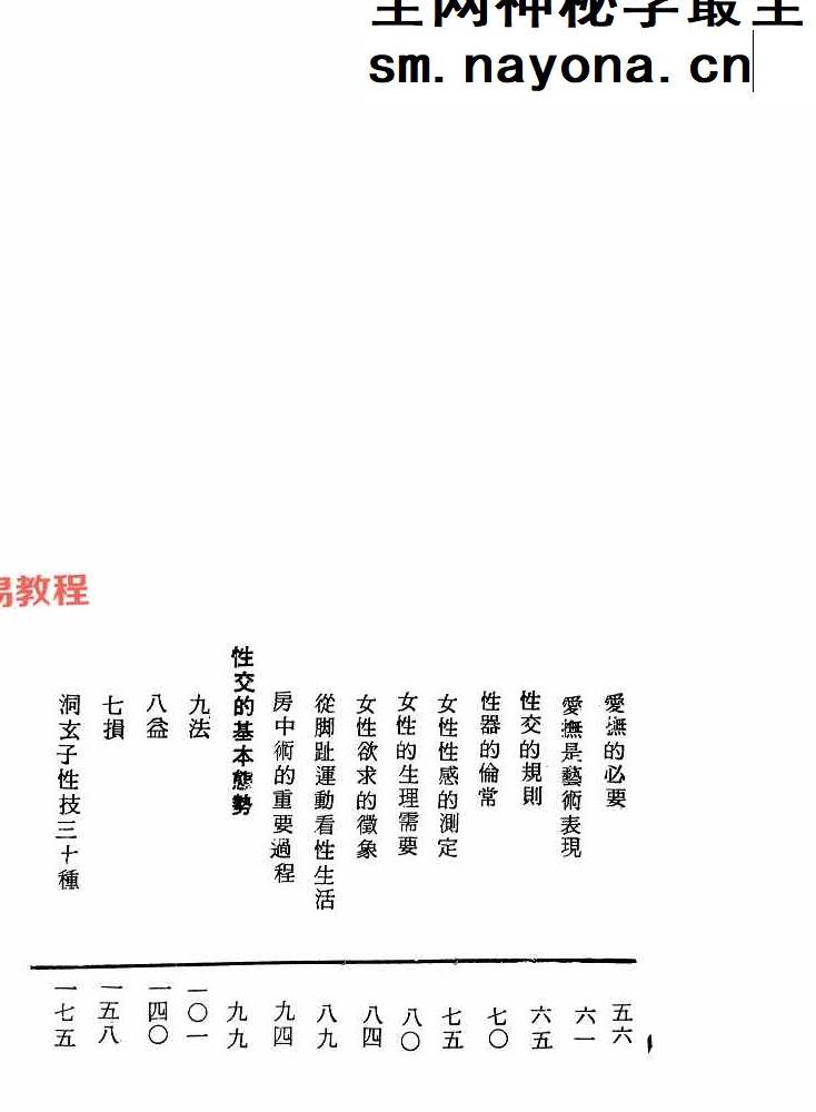 珍藏版不老长生术.pdf 305页