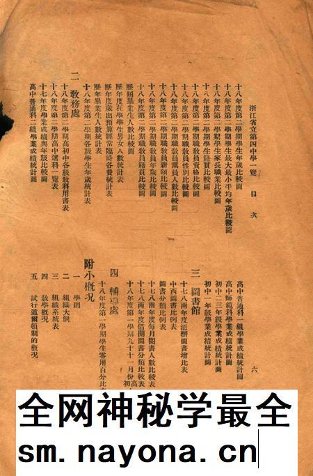 浙江省立第四中学一览.pdf电子版_浙江省志插图1 浙江省立第四中学一览.pdf电子版_浙江省志插图1