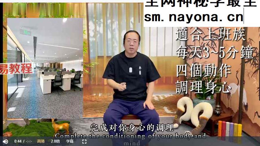内炼·行炁十二段锦视频5集