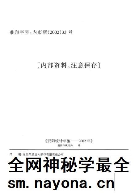 资阳统计年鉴（2002）.pdf电子版_四川省志插图5