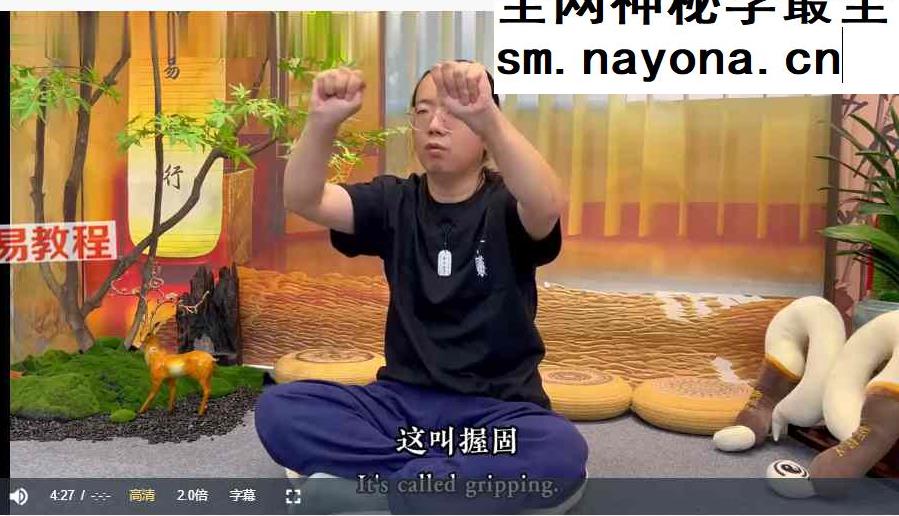 内炼·行炁十二段锦视频5集