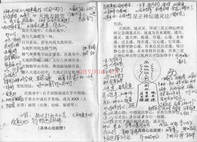 《神光灵通法门》资料加笔记3册10