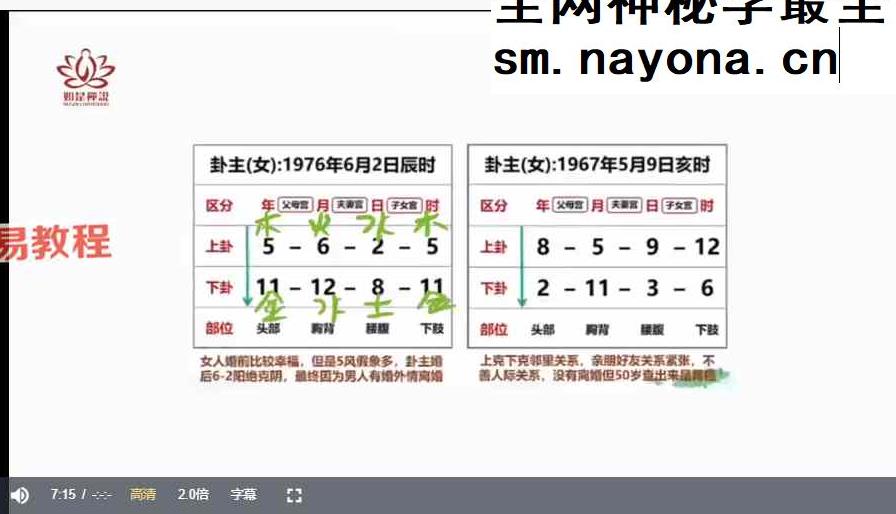 短书【如是禅说讲堂】数字八字（泰洁）初级班视频14集