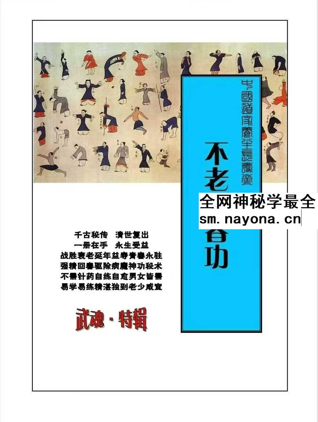 道教养生长寿术《不老回春功》137页