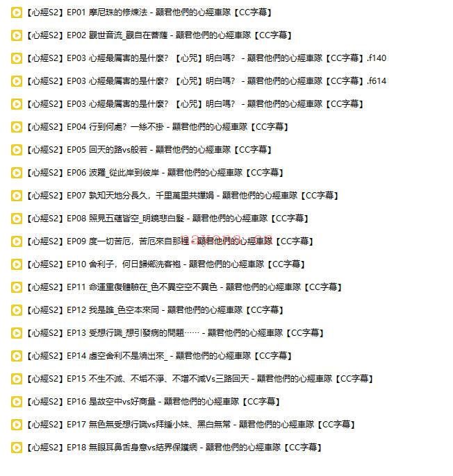 张显君老师《心经》视频课85集
