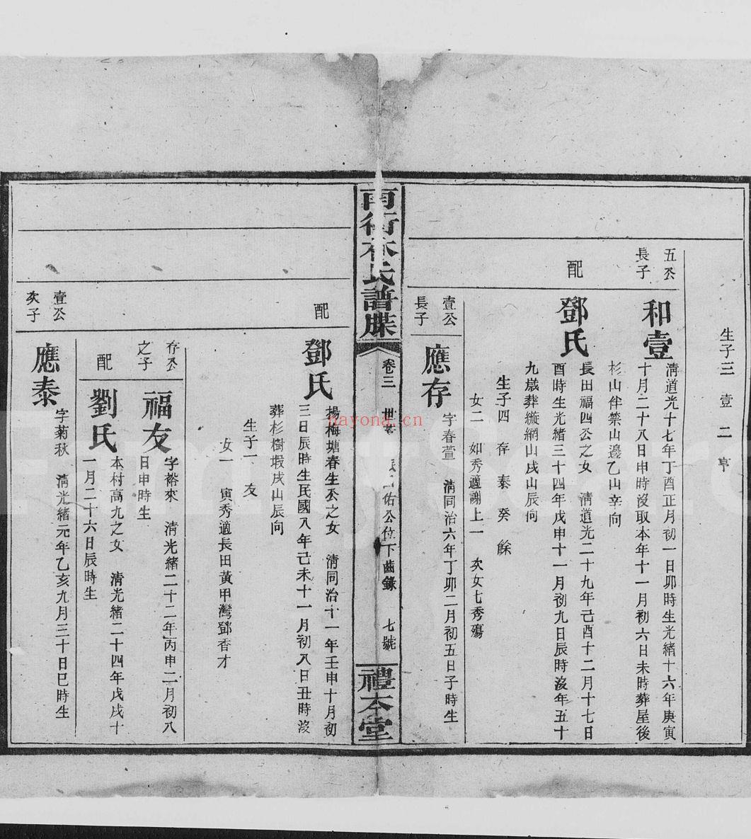 林氏宗谱族谱(犹他州藏湖南省)共44册