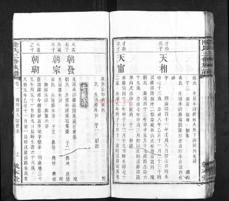 隆氏宗谱族谱（犹他州藏湖南省）共32册