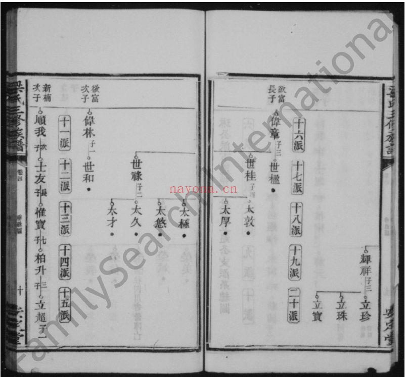 梁氏宗谱族谱(犹他州藏湖南省)共85册