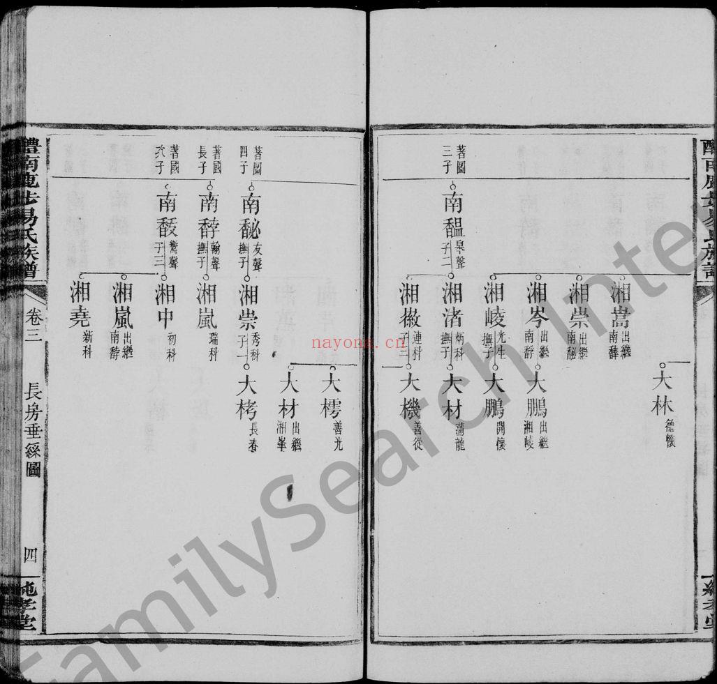 鹿氏宗谱族谱（犹他州藏湖南省）共2册