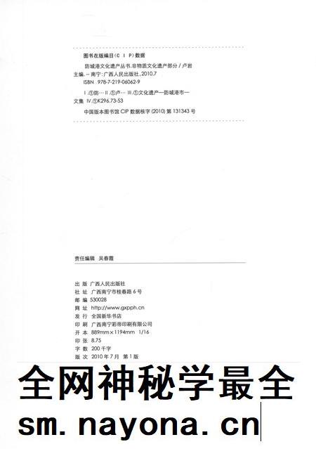 防城港文化遗产从书.非物质文化遗产部分.pdf电子版_广西壮族自治区志插图5