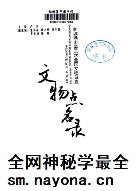 防城港市第三次全国文物普查：文物点名录.pdf电子版_广西壮族自治区志插图4