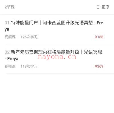 《新年元辰宫调理内在格局能量升级｜阿卡西光语冥想》视频课2集