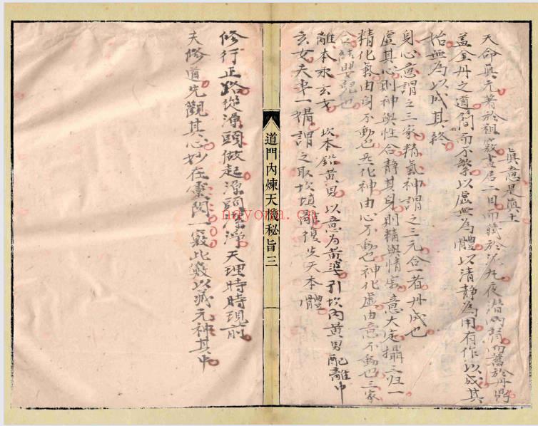 《道门内炼天机秘旨》58筒子页.PDF电子版