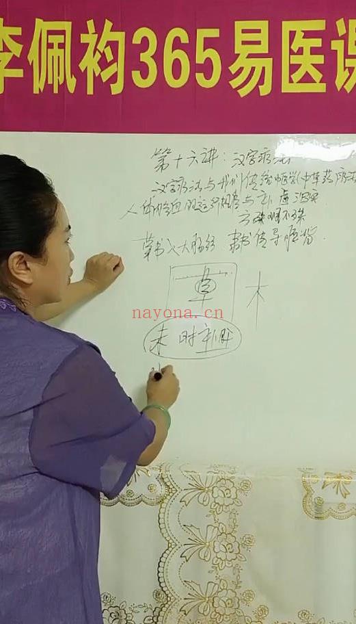 李佩袀（妙善）《禅意文化易医课程》视频16集
