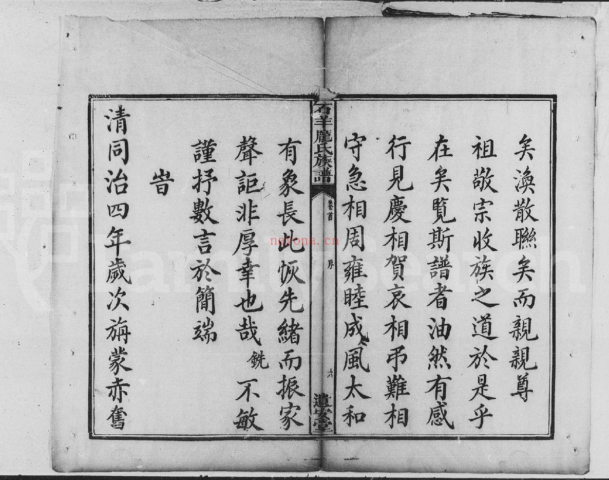 庞氏宗谱族谱（犹他州藏湖南省）2册