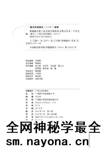 防城港市第三次全国文物普查：文物点名录.pdf电子版_广西壮族自治区志插图5