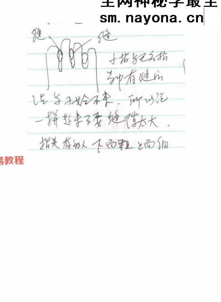 陈鼎龙的儿子陈大有西安派手相资料pdf 10册
