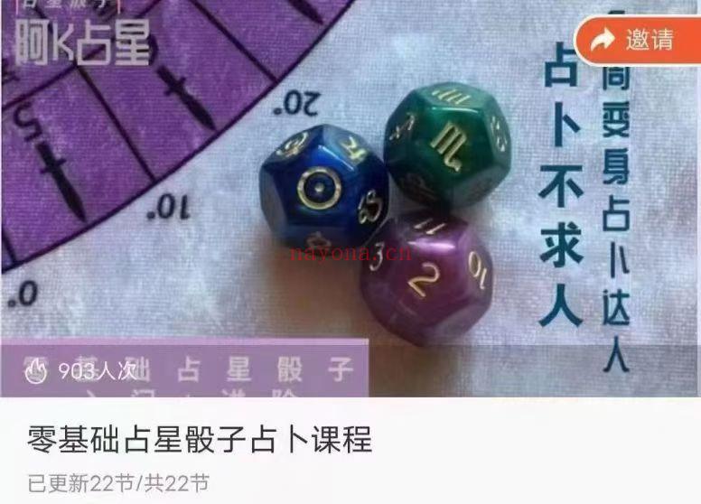 【阿k占星合集】十一套课