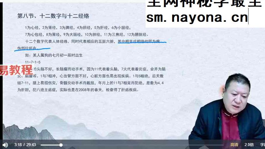 王九智玄数高级班  视频课36集